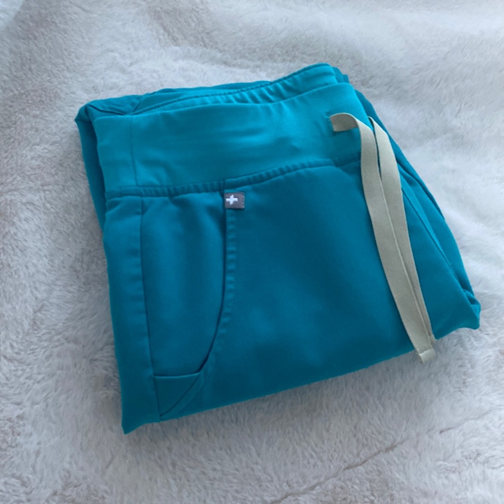 FIGS Zamora Jogger Scrub Pant | Teal | XS